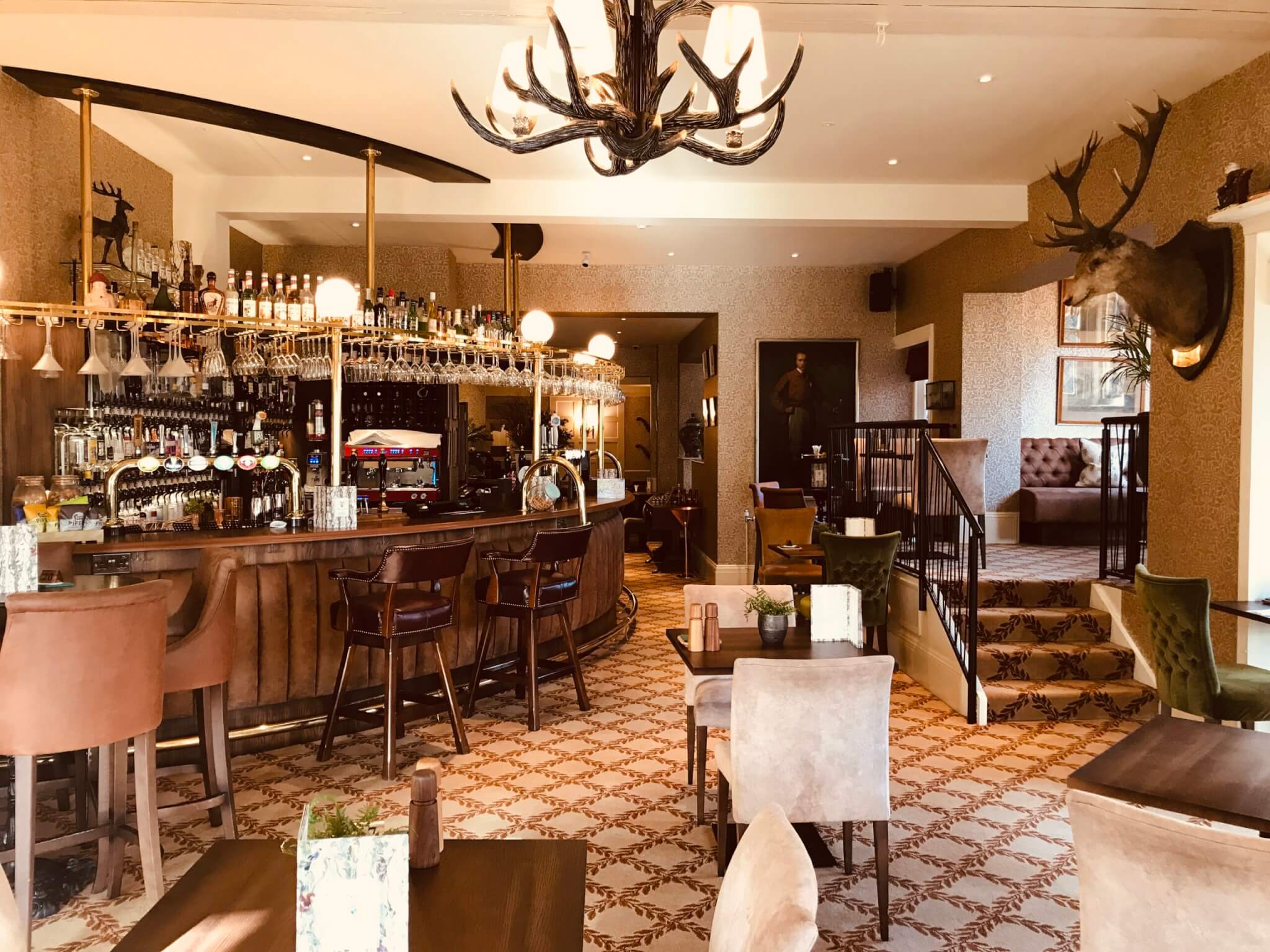 dining in the bar scaled