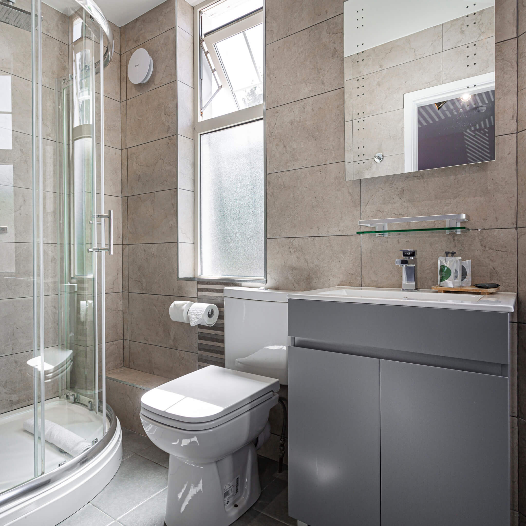 Forest Park Hotel Classic Small Double Room Bathroom Space scaled