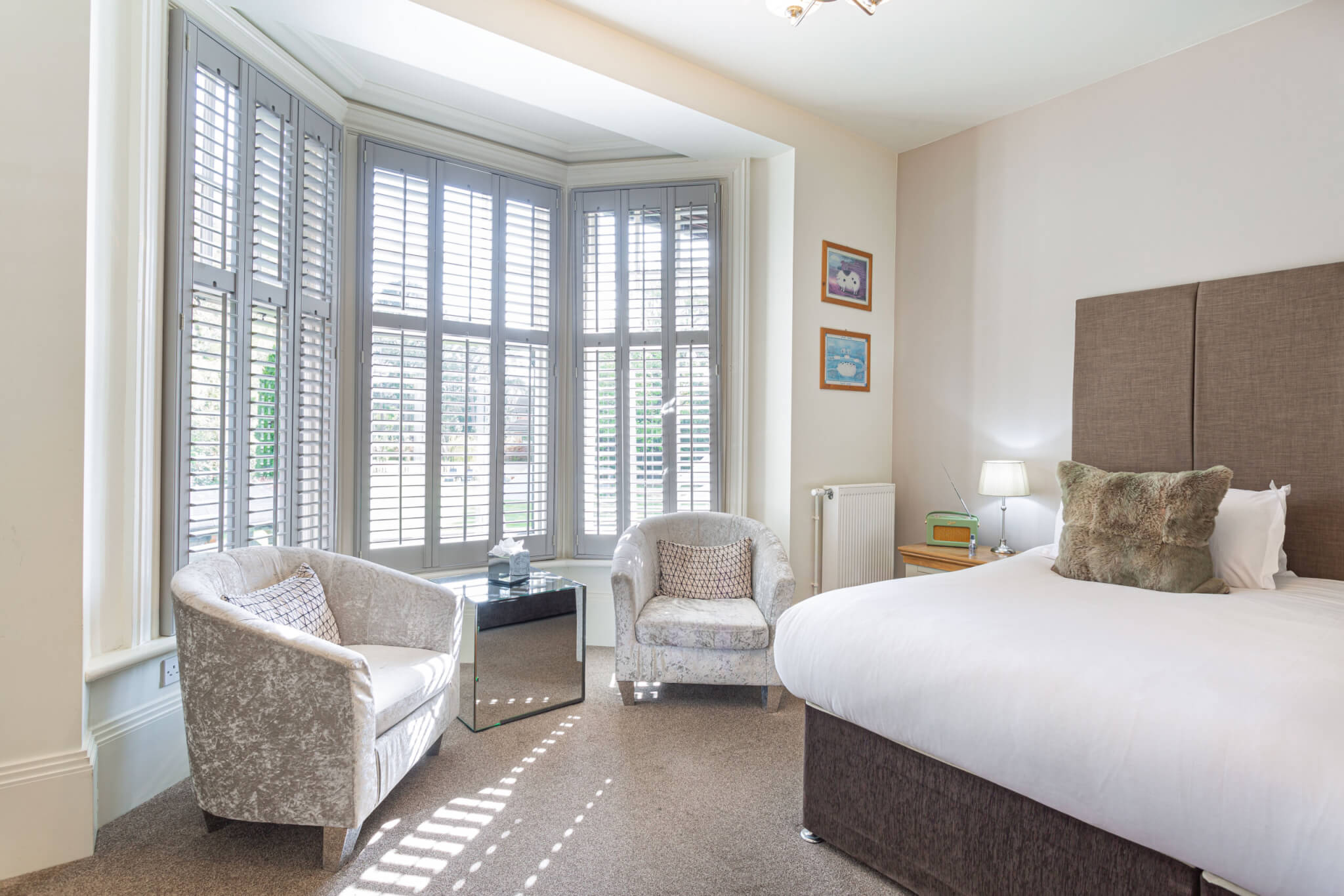 Forest Park Hotel Deluxe Double Room Bedroom View scaled