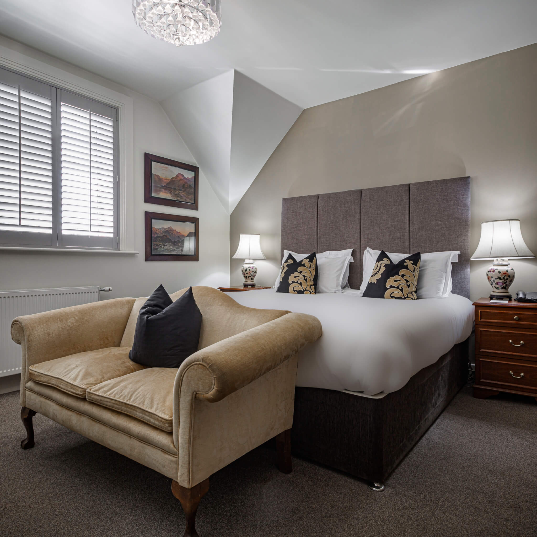 Forest Park Hotel Superior Double Room Bedroom scaled
