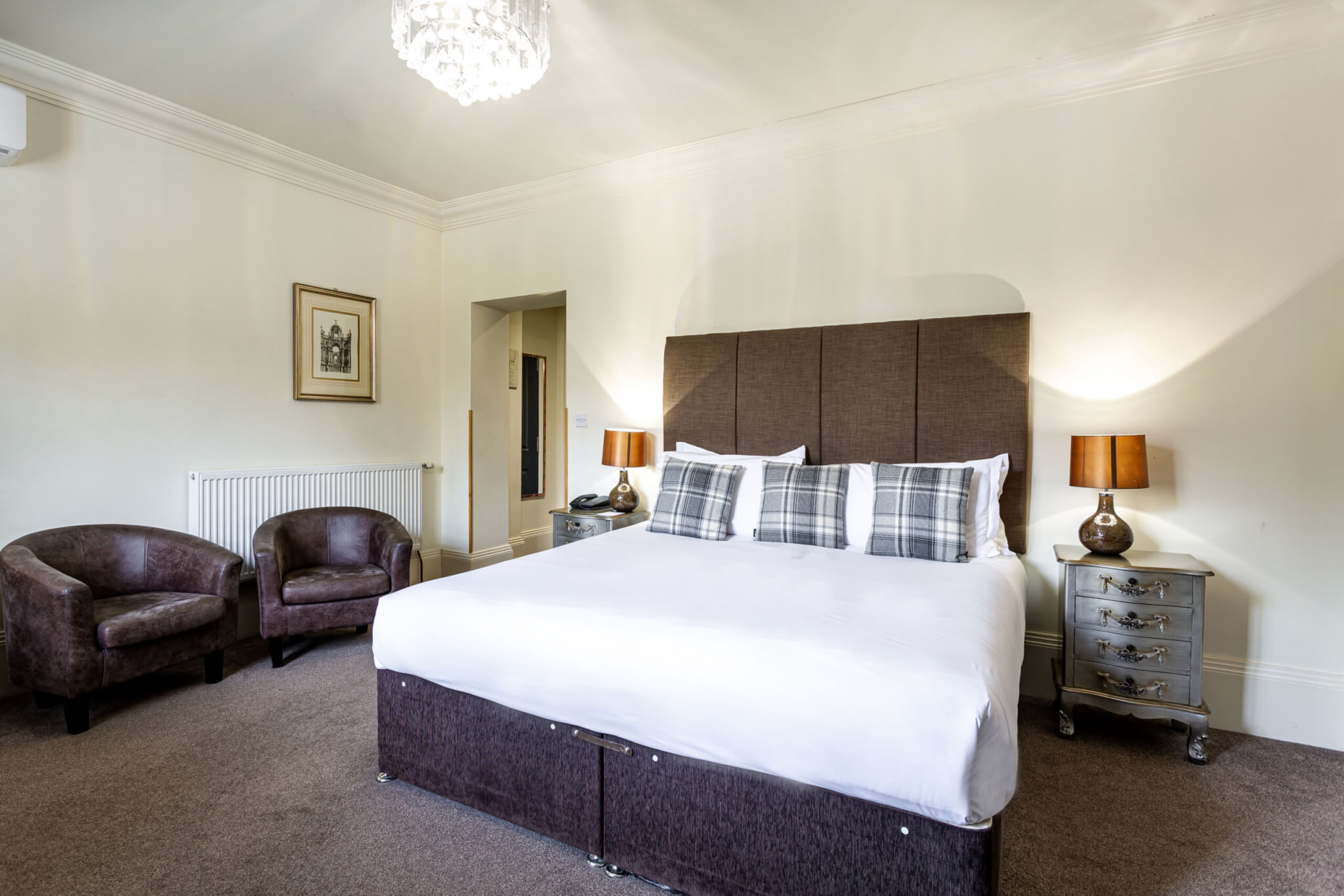 Forest Park Hotel Superior Family Triple Room Bedroom scaled